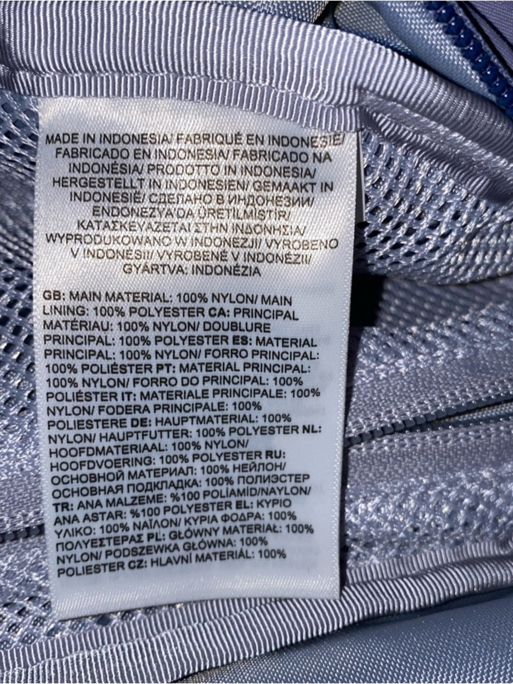 The North Face Glen Canyon Lumbar Pack Twilight Galaxy Purple Fanny Pack NWOT - Picture 7 of 8